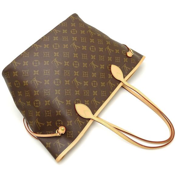 Louis Vuitton Monogram Neverfull MM Tote Bag - Picture 3 of 7
